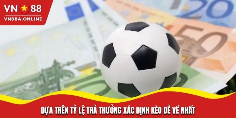 Dựa trên tỷ lệ trả thưởng xác định kèo dễ về nhất